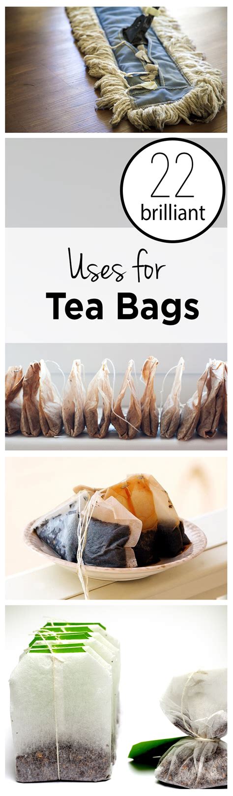 uses for outdated tea bags.